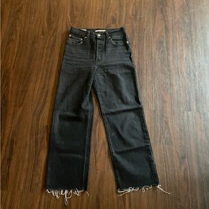 Levi’s black jeans!